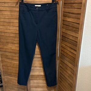 LOFT Dark Blue Curvy Fit Pants